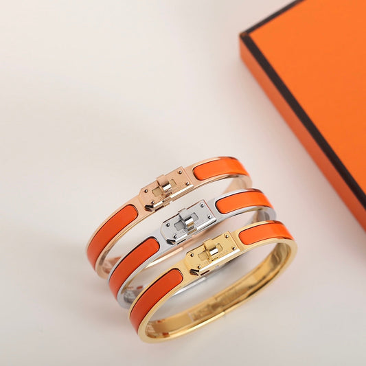 [AuraEcho Jewelry]HM KELLY ORANGE BRACELET
