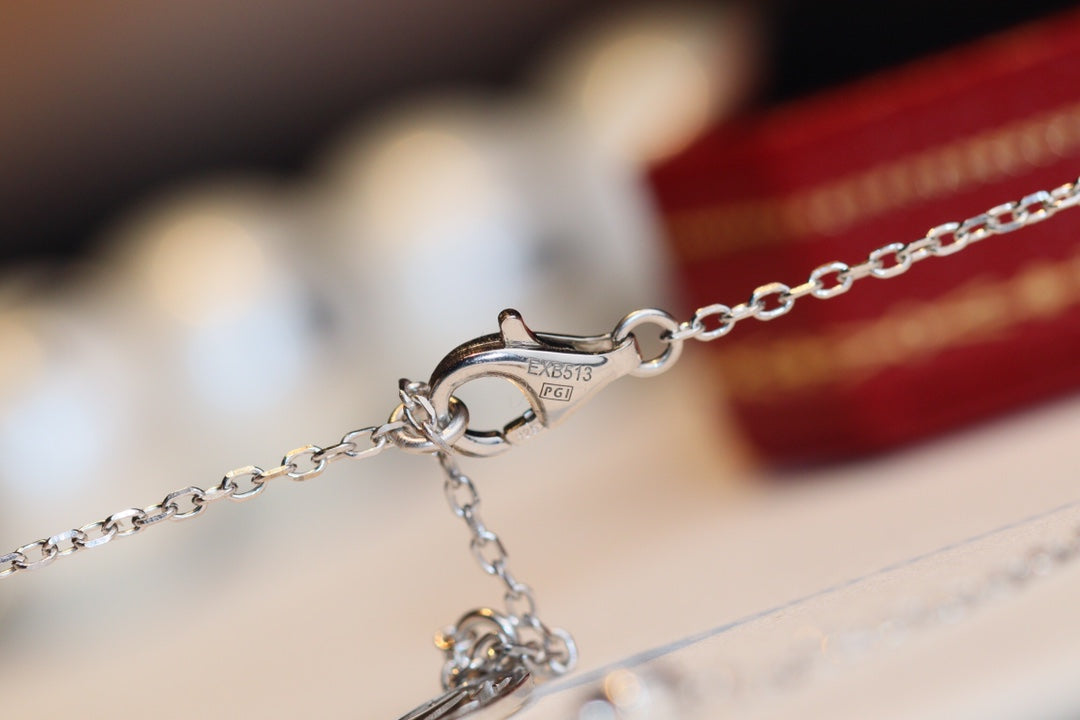 [AuraEcho Jewelry]DAMOUR DIAMOND NECKLACE