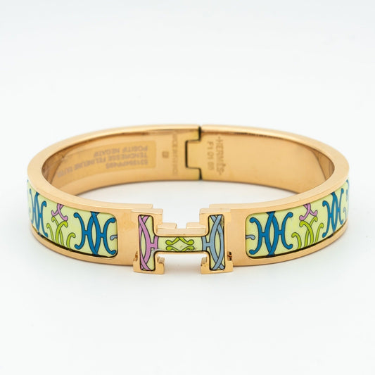 [AuraEcho Jewelry]H BRACELET BEIGE MULTICOLOR