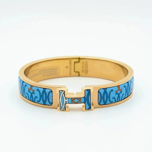 [AuraEcho Jewelry]H BRACELET BLUE MULTICOLOR