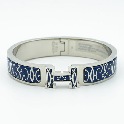 [AuraEcho Jewelry]H BRACELET BLACK MULTICOLOR