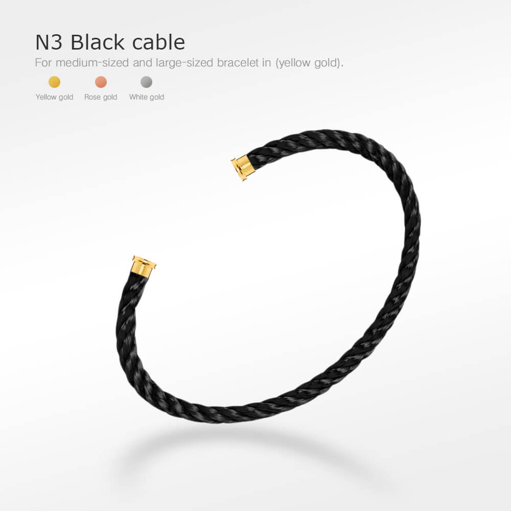 [AuraEcho Jewelry]FORCE SERIES BRACELET CABLES 50 CHOICES (DIY SELECTION)