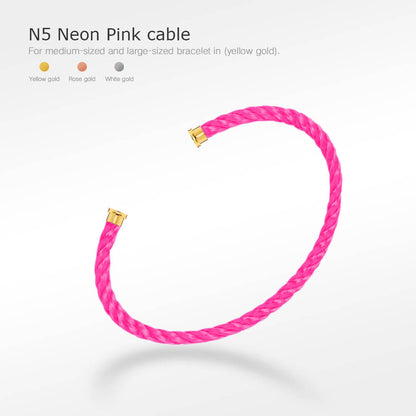 [AuraEcho Jewelry]FORCE SERIES BRACELET CABLES 50 CHOICES (DIY SELECTION)