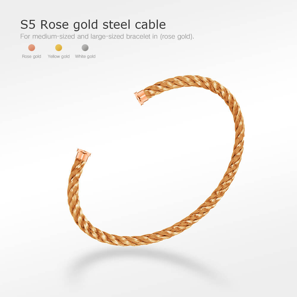 [AuraEcho Jewelry]FORCE SERIES BRACELET CABLES 50 CHOICES (DIY SELECTION)