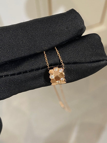 [AuraEcho Jewelry]BEE LOVE DIAMOND NECKLACE