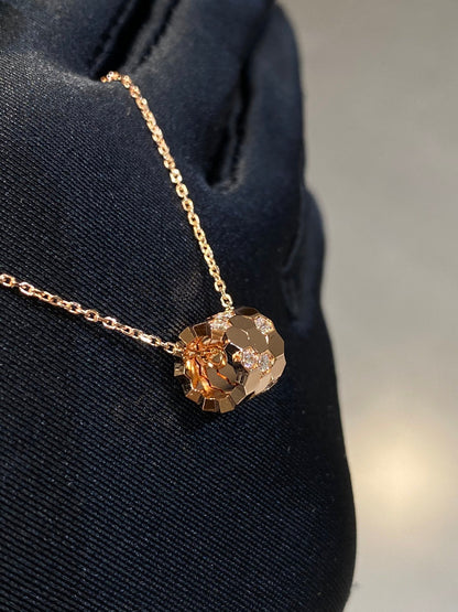 [AuraEcho Jewelry]BEE LOVE DIAMOND NECKLACE