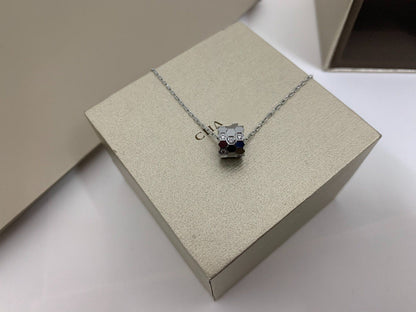 [AuraEcho Jewelry]BEE LOVE DIAMOND NECKLACE