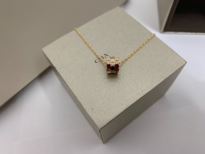 [AuraEcho Jewelry]BEE LOVE DIAMOND NECKLACE