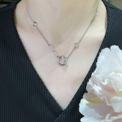 [AuraEcho Jewelry]HM STERLING SILVER CHAINE D'ANCRE HEART