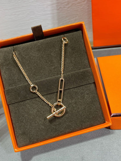[AuraEcho Jewelry]HM STERLING SILVER CHAINE D'ANCRE HEART