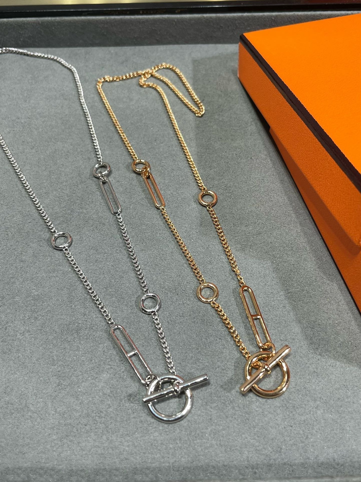 [AuraEcho Jewelry]HM STERLING SILVER CHAINE D'ANCRE HEART