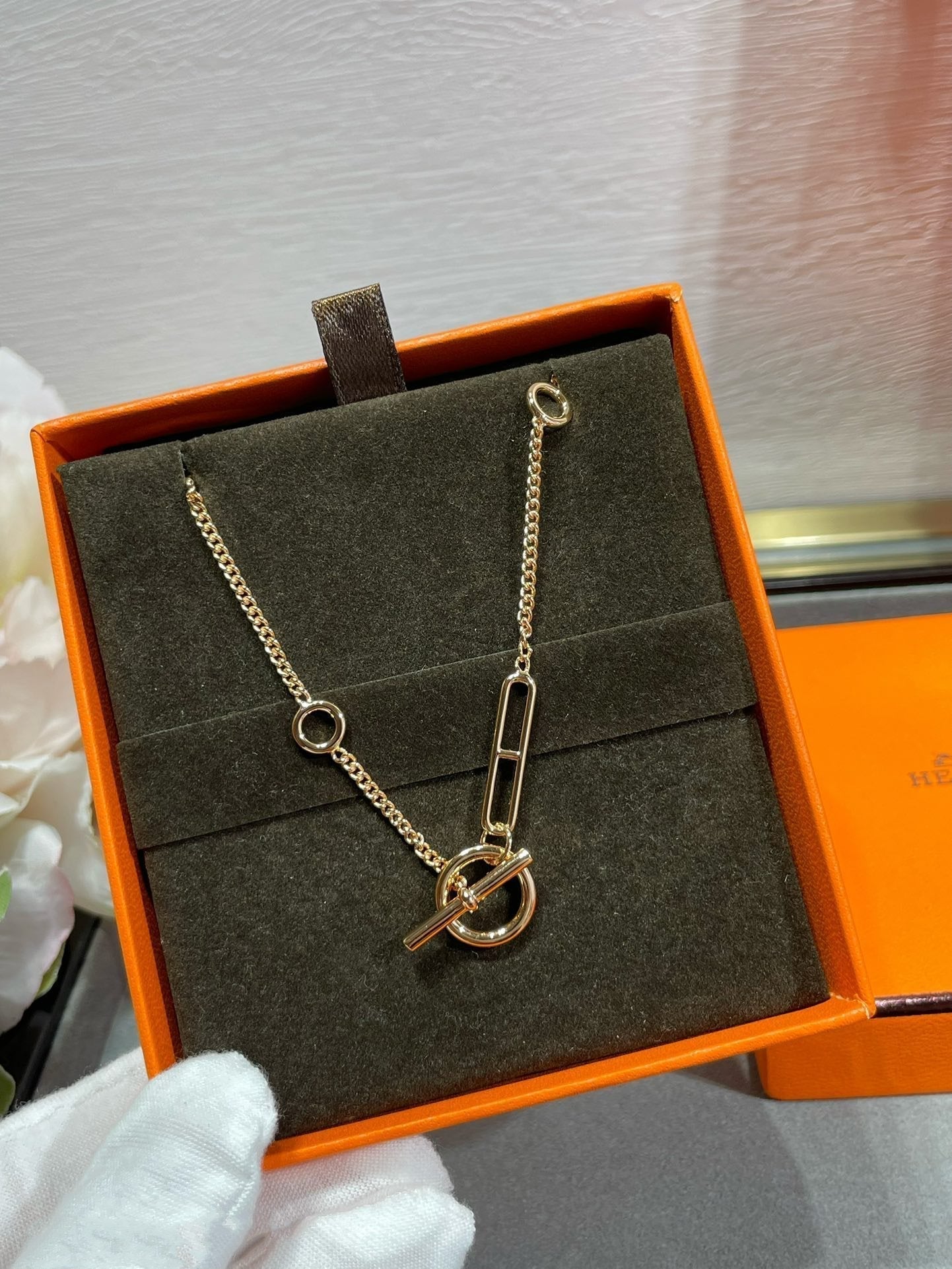 [AuraEcho Jewelry]HM STERLING SILVER CHAINE D'ANCRE HEART
