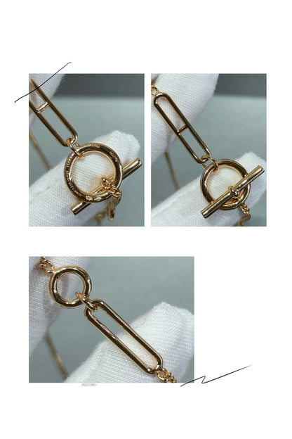 [AuraEcho Jewelry]HM STERLING SILVER CHAINE D'ANCRE HEART