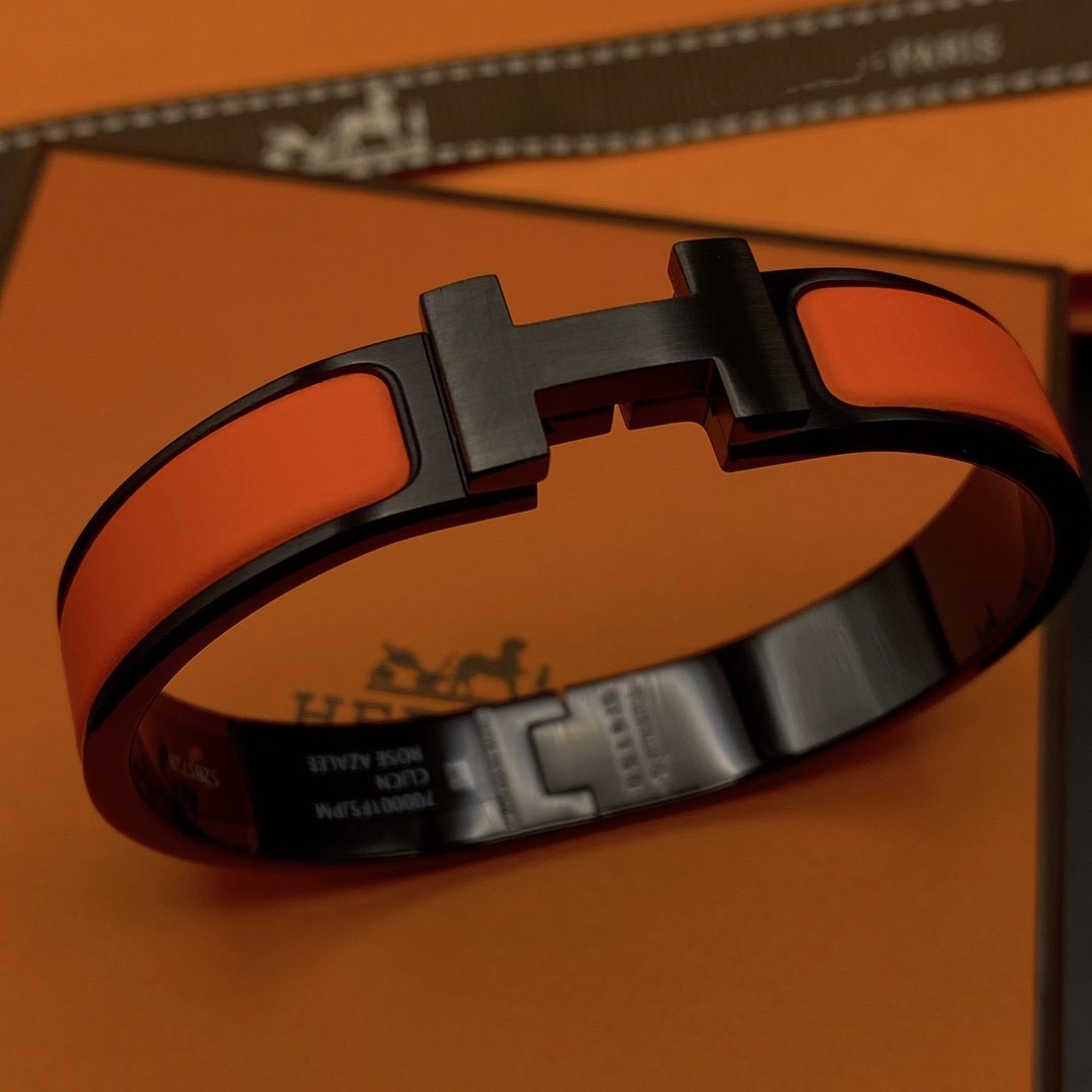 [AuraEcho Jewelry]CLIC HM SO BLACK OREGAN BRACELET