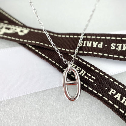 [AuraEcho Jewelry]HM PIG NOSE NECKLACE