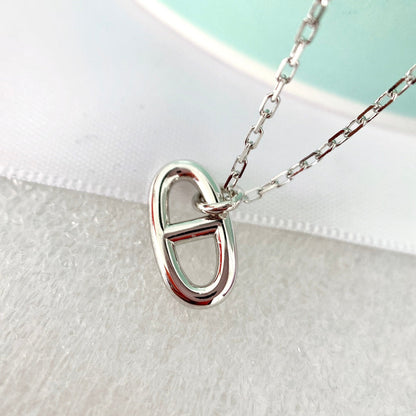 [AuraEcho Jewelry]HM PIG NOSE NECKLACE