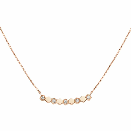 [AuraEcho Jewelry]BEE MY LOVE DIAMOND NECKLACE
