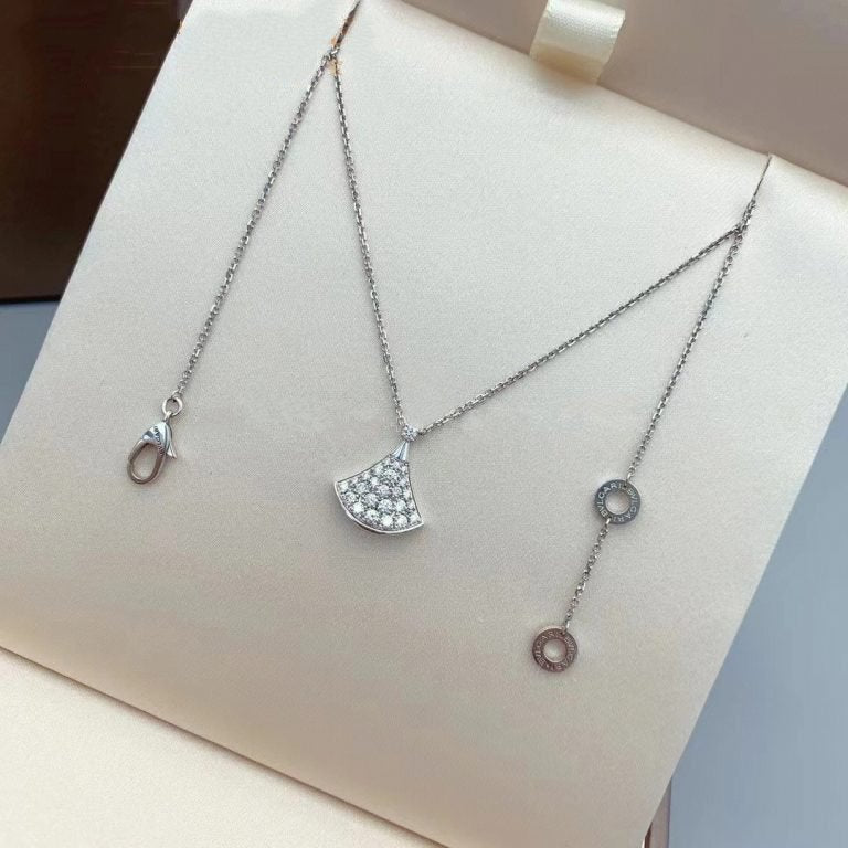 [AuraEcho Jewelry]DREAM NECKLACE SILVER DIAMOND