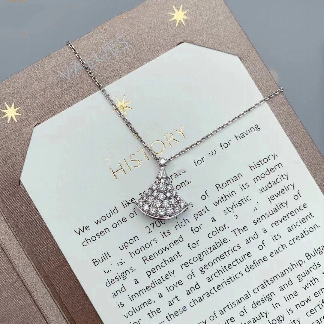 [AuraEcho Jewelry]DREAM NECKLACE SILVER DIAMOND