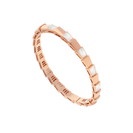 [AuraEcho Jewelry]SERPENTI BRACELET PINK GOLD MOP