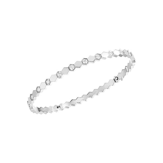 [AuraEcho Jewelry]BEE LOVE SILVER DIAMOND BRACELET