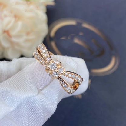 [AuraEcho]LIENS PINK GOLD DIAMOND RING