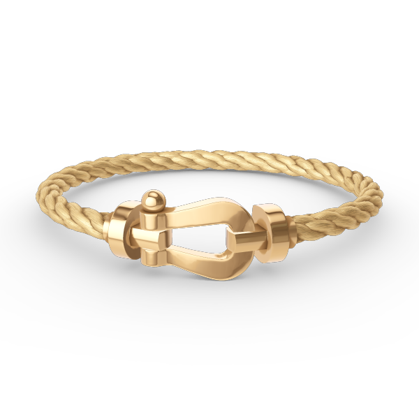 [AuraEcho Jewelry]FORCE LARGE HORSESHOE NO DIAMOND BRACELET GOLD