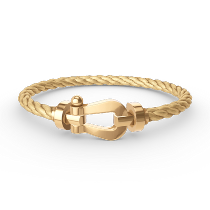[AuraEcho Jewelry]FORCE LARGE HORSESHOE NO DIAMOND BRACELET GOLD