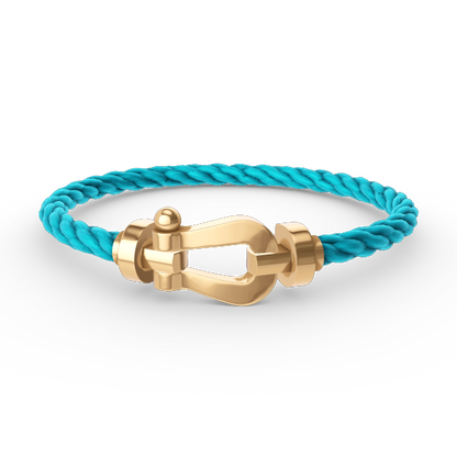 [AuraEcho Jewelry]FORCE LARGE HORSESHOE NO DIAMOND BRACELET GOLD
