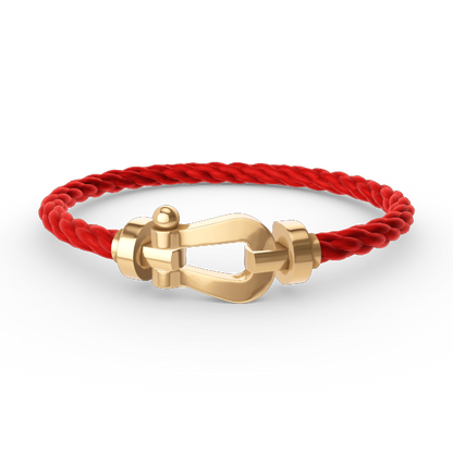 [AuraEcho Jewelry]FORCE LARGE HORSESHOE NO DIAMOND BRACELET GOLD