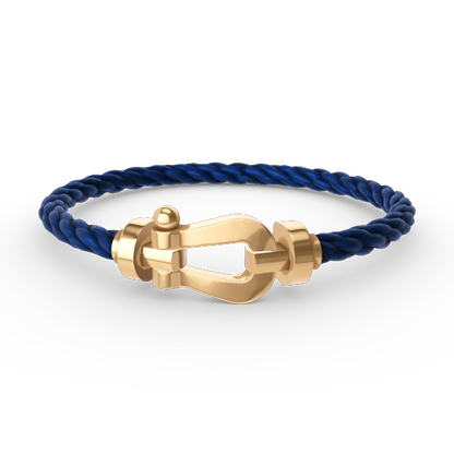 [AuraEcho Jewelry]FORCE LARGE HORSESHOE NO DIAMOND BRACELET GOLD