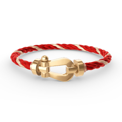 [AuraEcho Jewelry]FORCE LARGE HORSESHOE NO DIAMOND BRACELET GOLD