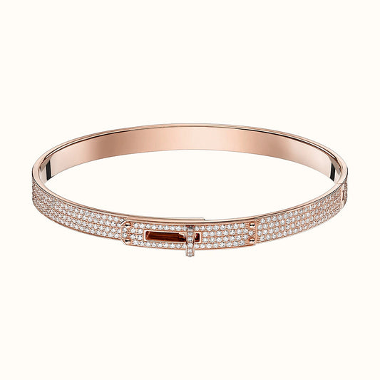 [AuraEcho Jewelry]KELLY BRACELET DIAMOND PAVED