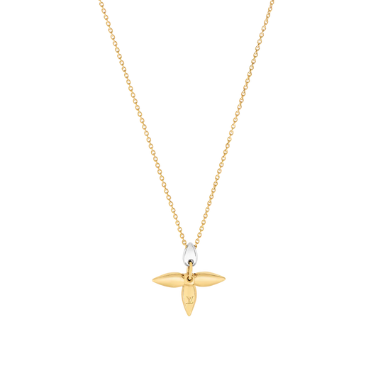 [AuraEcho Jewelry]LOUISETTE PEDANT GOLD NECKLACE