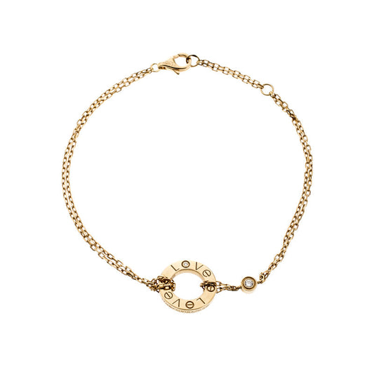 [AuraEcho Jewelry]LOVE BRACELET 2 DIAMOND