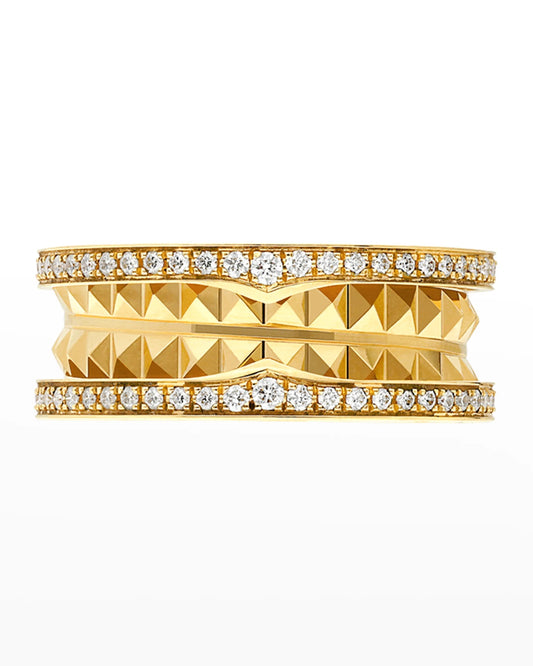 [AuraEcho Jewelry]ZERO 1 GOLD DIAMOND RING
