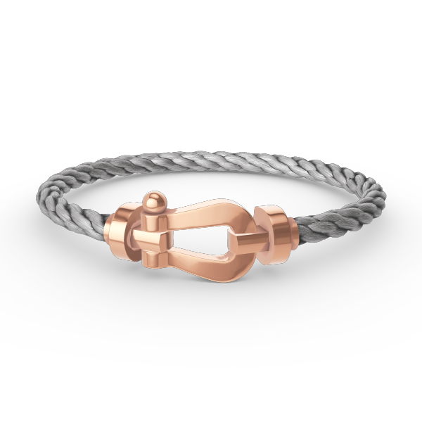 [AuraEcho Jewelry]FORCE LARGE HORSESHOE NO DIAMOND BRACELET ROSE GOLD