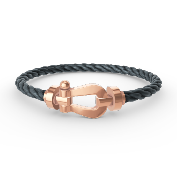 [AuraEcho Jewelry]FORCE LARGE HORSESHOE NO DIAMOND BRACELET ROSE GOLD