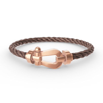 [AuraEcho Jewelry]FORCE LARGE HORSESHOE NO DIAMOND BRACELET ROSE GOLD