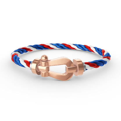 [AuraEcho Jewelry]FORCE LARGE HORSESHOE NO DIAMOND BRACELET ROSE GOLD