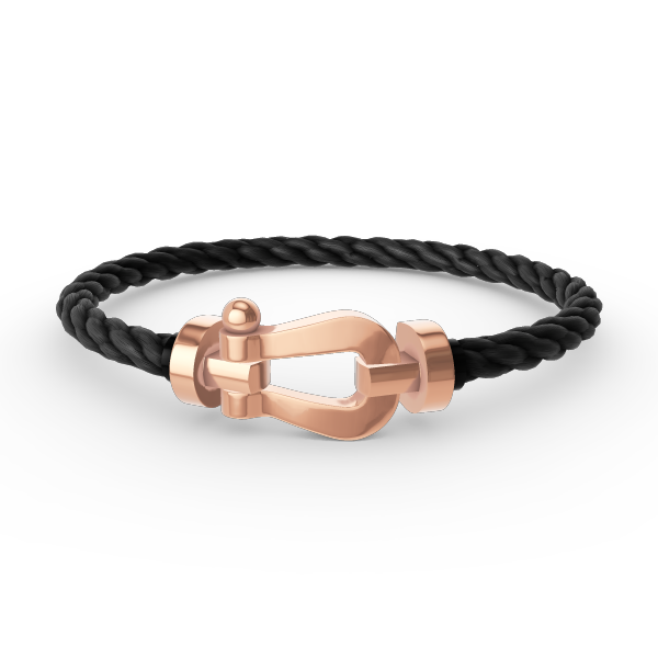 [AuraEcho Jewelry]FORCE LARGE HORSESHOE NO DIAMOND BRACELET ROSE GOLD