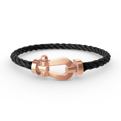 [AuraEcho Jewelry]FORCE LARGE HORSESHOE NO DIAMOND BRACELET ROSE GOLD