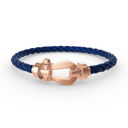 [AuraEcho Jewelry]FORCE LARGE HORSESHOE NO DIAMOND BRACELET ROSE GOLD