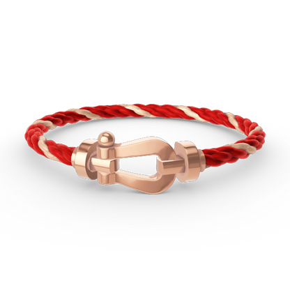 [AuraEcho Jewelry]FORCE LARGE HORSESHOE NO DIAMOND BRACELET ROSE GOLD