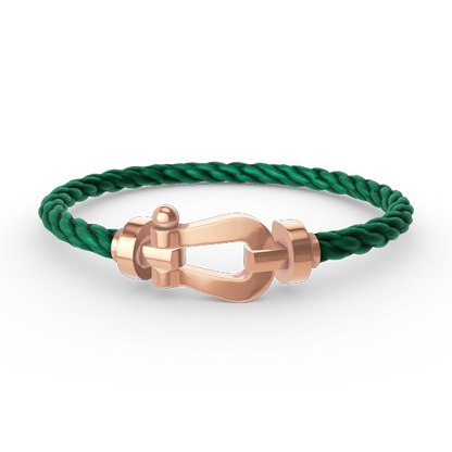 [AuraEcho Jewelry]FORCE LARGE HORSESHOE NO DIAMOND BRACELET ROSE GOLD