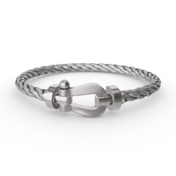 [AuraEcho Jewelry]FORCE LARGE HORSESHOE NO DIAMOND BRACELET SILVER