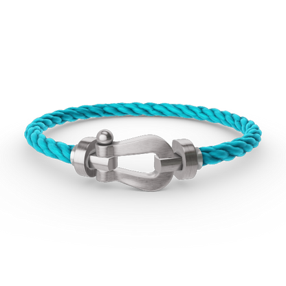 [AuraEcho Jewelry]FORCE LARGE HORSESHOE NO DIAMOND BRACELET SILVER