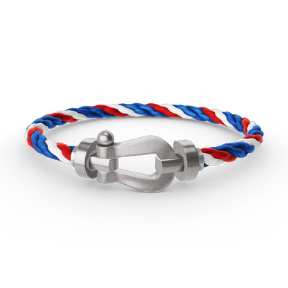 [AuraEcho Jewelry]FORCE LARGE HORSESHOE NO DIAMOND BRACELET SILVER