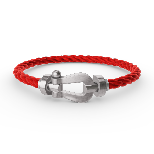 [AuraEcho Jewelry]FORCE LARGE HORSESHOE NO DIAMOND BRACELET SILVER