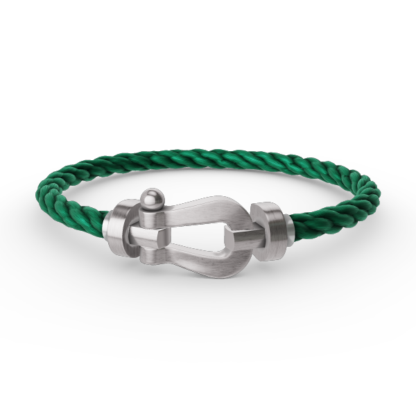 [AuraEcho Jewelry]FORCE LARGE HORSESHOE NO DIAMOND BRACELET SILVER